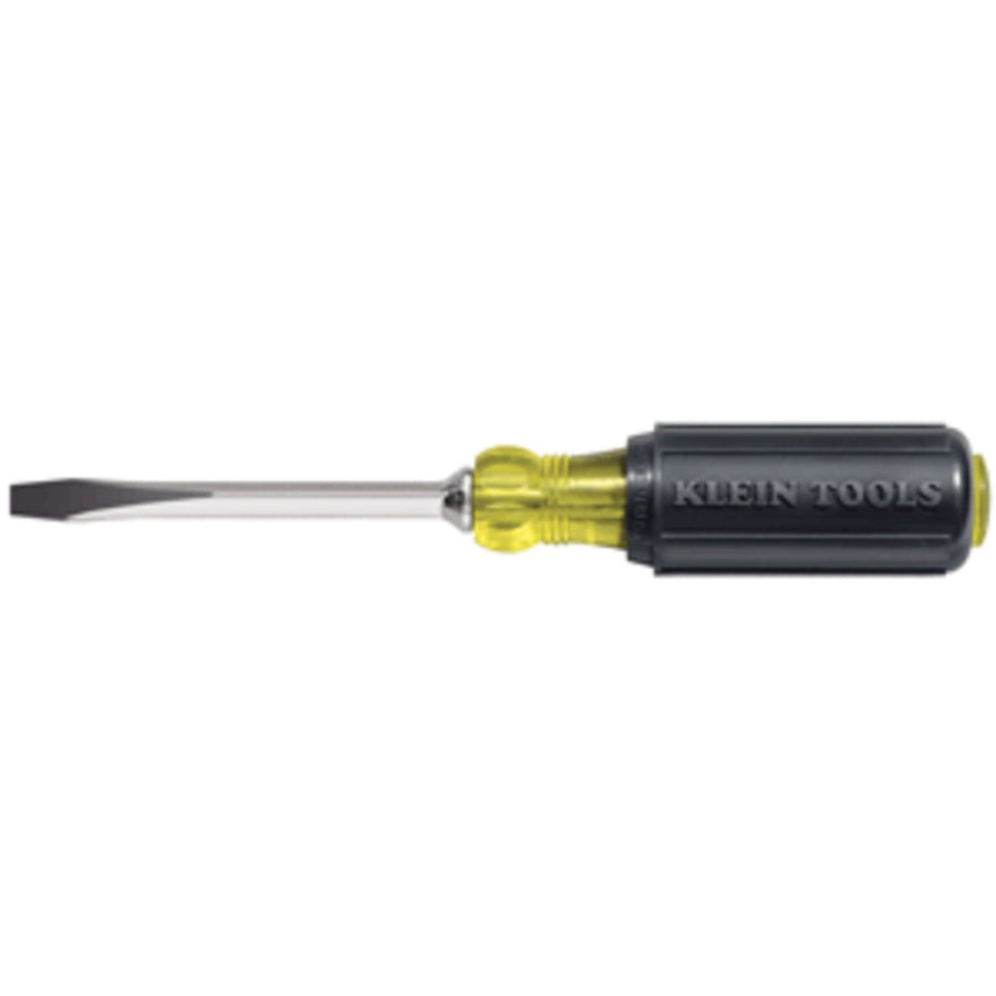 Klein Tools 1/4 Keystone-tip Screwdriver - 4 Heavy-duty Square-shank