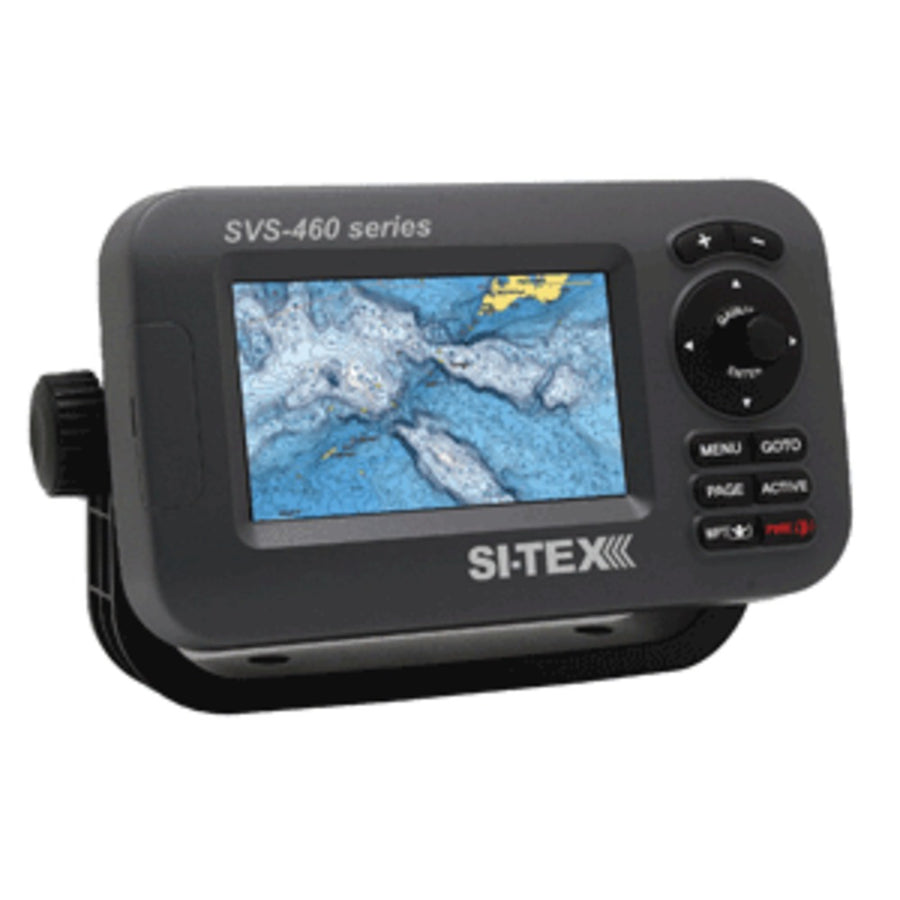 Si-tex Svs-460c Chartplotter - 4.3 Color Screen W/internal Gps And Navionics+ Flexible Coverage