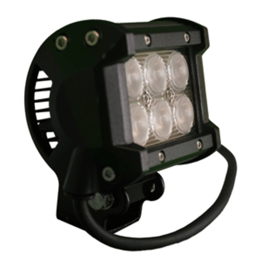 Innovative Lighting 6 Led 3w Spreader Light - White Led/black Housing