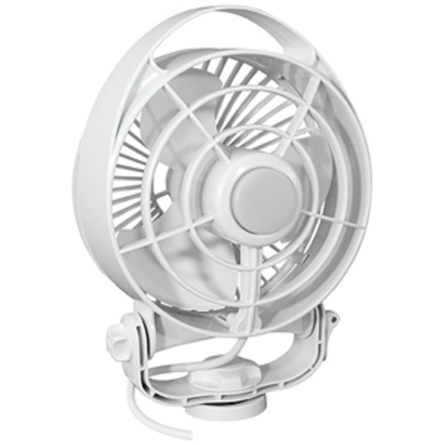 Caframo Maestro 12v 3-speed 6 Marine Fan W/led Light - White