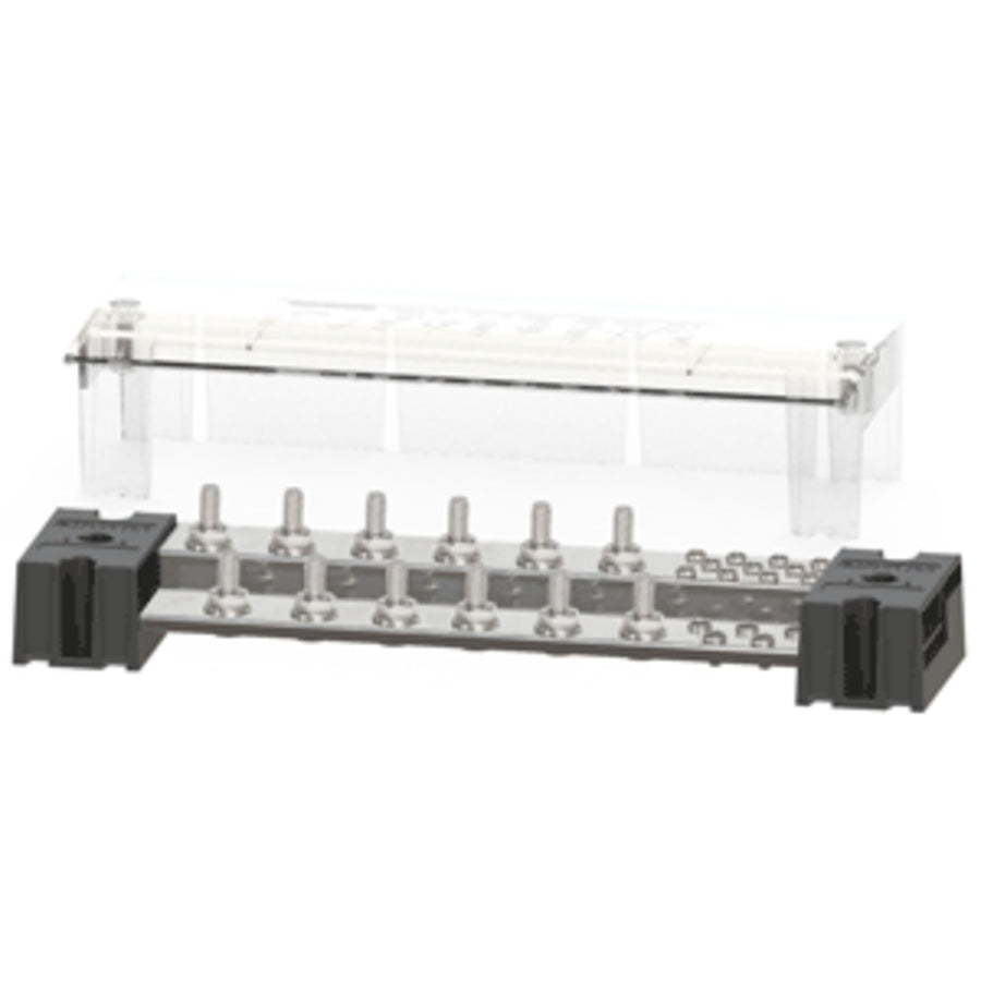 Blue Sea Powerbar 1000 - 12 5/16 Terminal Studs W/cover