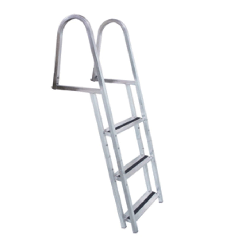 Dock Edge Stand-off Aluminum 3-step Ladder W/quick Release
