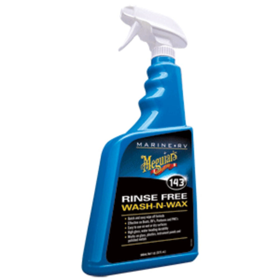 Meguiars #143 Boat/rv Rinse Free Wash-n-wax - 32oz