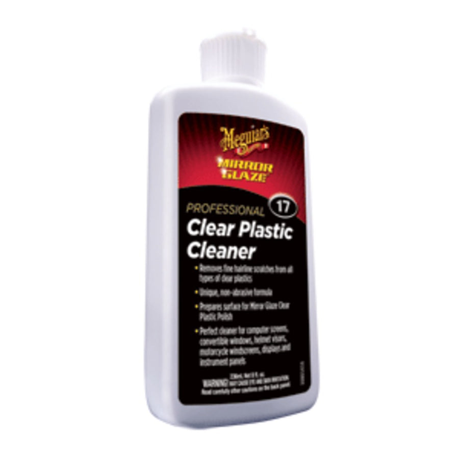 Meguiars #17 Mirror Glaze Clear Plastic Cleaner - 8oz