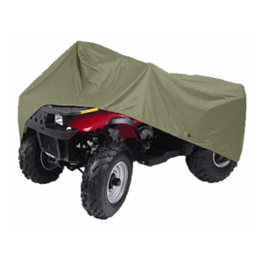Dallas Manufacturing Co. Atv Cover - 150d Polyester - Water Repellent - Olive Drab