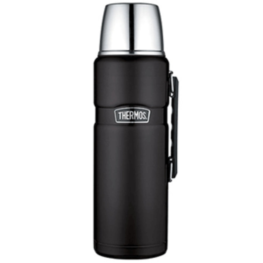 Thermos Stainless King Vacuum Insulated Beverage Bottle - Black - 2l