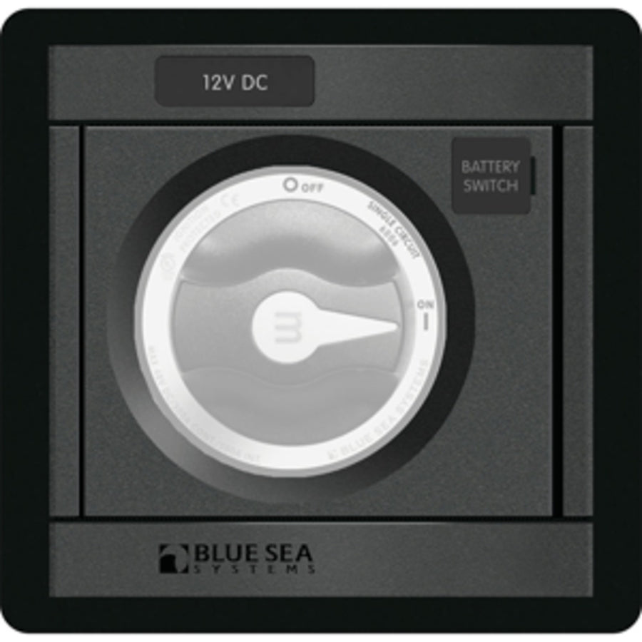 Blue Sea 1139 Dc M-series Black Panel Square