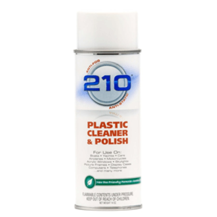 Camco 210 Plastic Cleaner Polish - 14oz Spray - Case Of 12