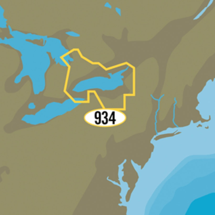 C-map Max-n+ Na-y934 - Lake Ontario & Trent Severn Waterway
