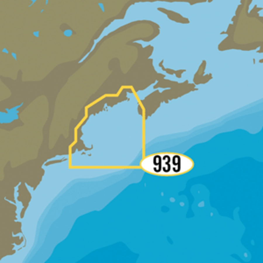 C-map Max-n+ Na-y939 - Passamaquoddy Bay To Block Island