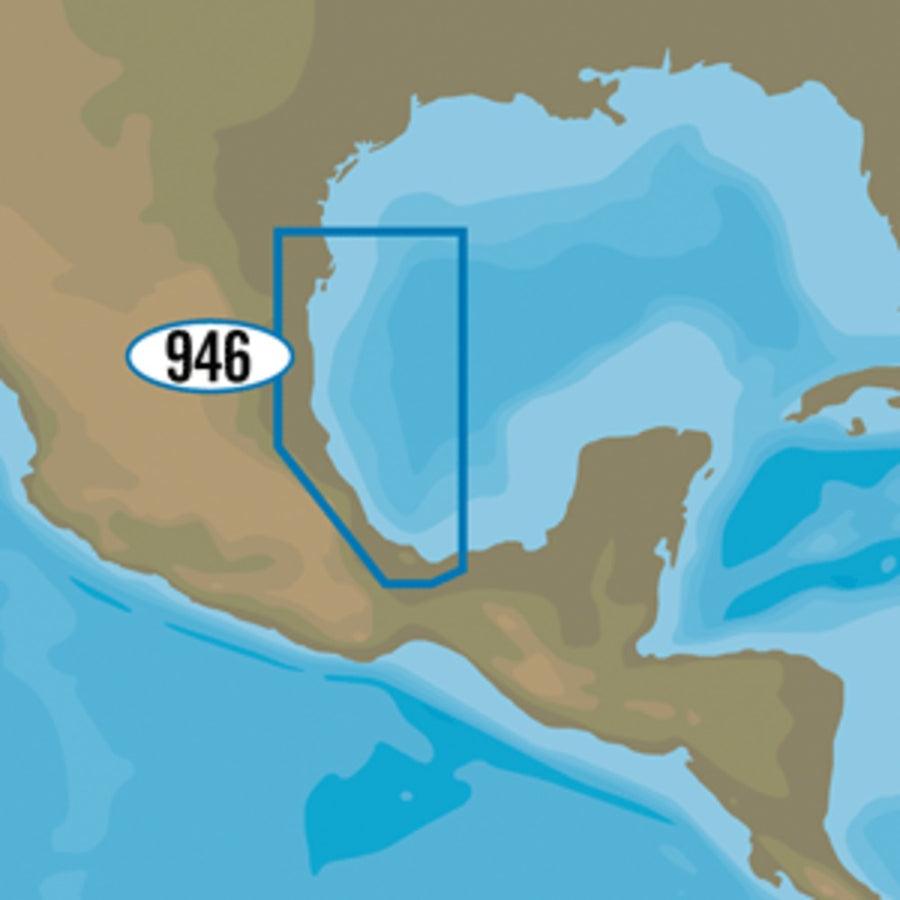 C-map Max-n+ Na-y946 - Brownsville, Tx To Coatzacoalcos, Mx