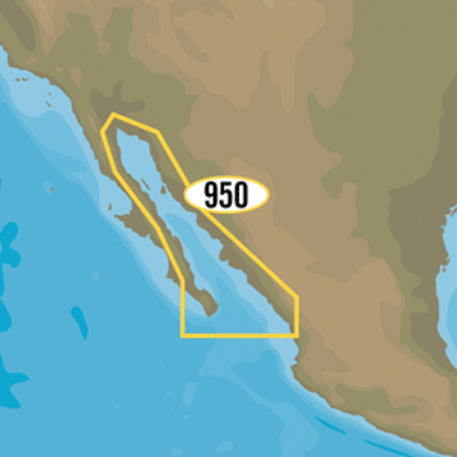 C-map Max-n+ Na-y950 - Gulf Of California, Mexico