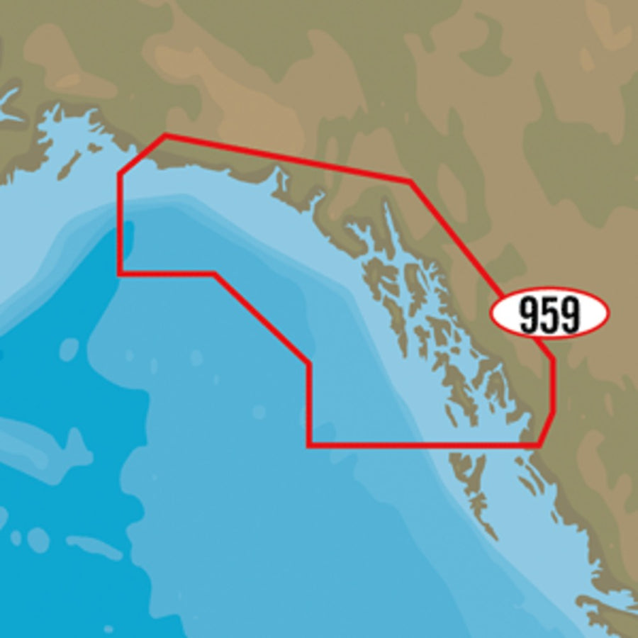 C-map Max-n+ Na-y959 - Dixon Enterance To Cape St. Elias