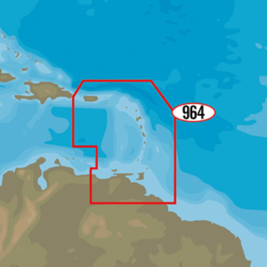C-map Max-n+ Na-y964 - Puerto Rico To Rio Orinoco