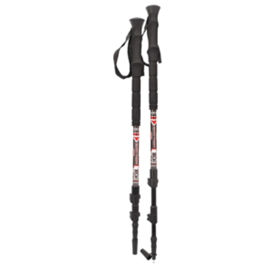 Yukon Carbon Lite Trekking & Snowshoe Pole - Red