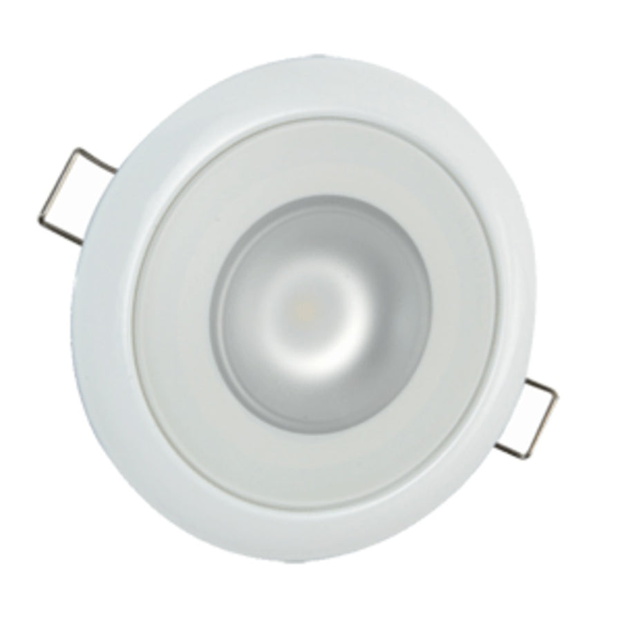 Lumitec Mirage Flush Mount Down Light Spectrum Rgbw - White Housing