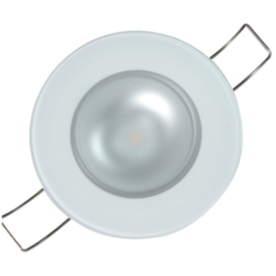 Lumitec Mirage Flush Mount Down Light Spectrum Rgbw - Glass Bezel