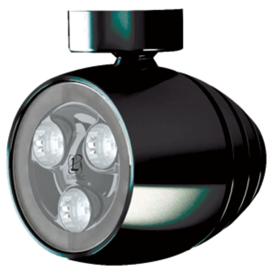 Lumitec Octane - Led Tower/spreader Light - Black Housing - White Non-dimming
