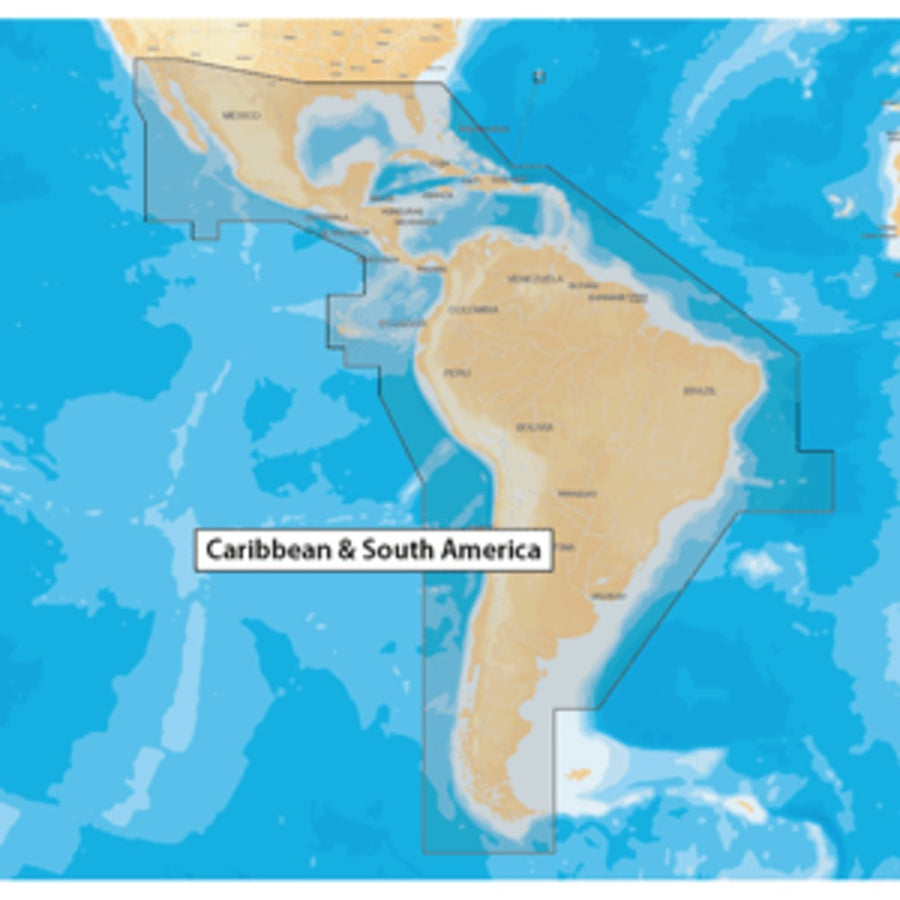 Navionics+ Caribbean & South America - Microsd™