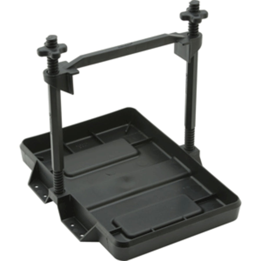 Attwood Heavy-duty All-plastic Adjustable Battery Tray - 24 Series