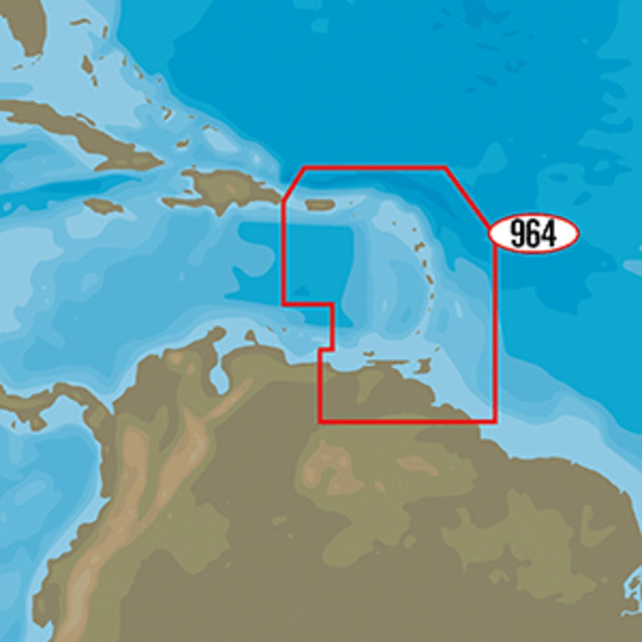 C-map 4d Na-d964 - Puerto Rico To Rio Orinoco Local