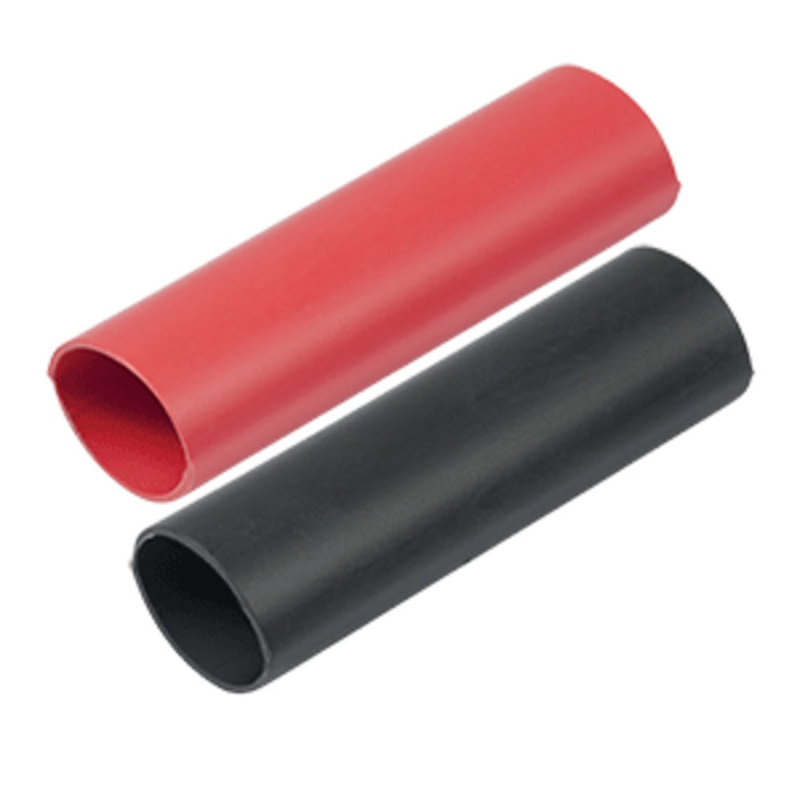 Ancor Heavy Wall Heat Shrink Tubing - 1 X 3 - 2-pack - Black/red