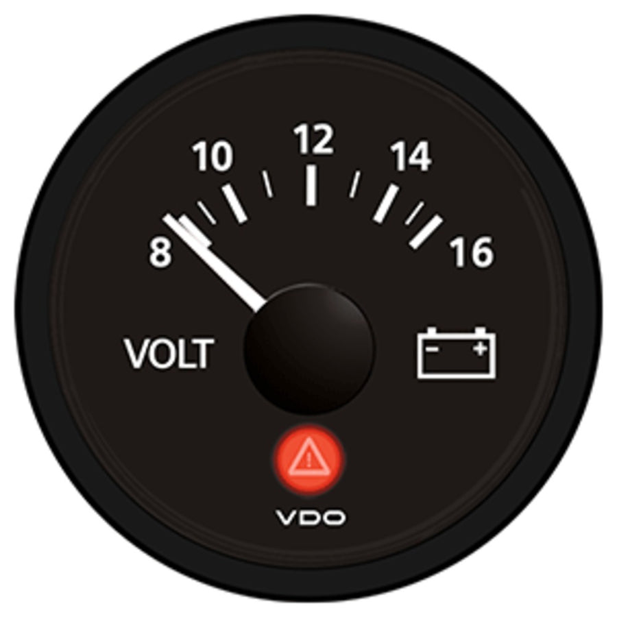 Vdo Viewline Onyx 12v Voltmeter