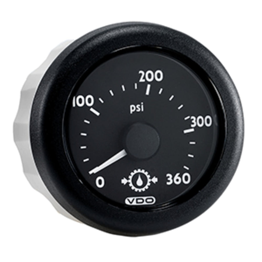 Vdo Ocean Link J1939 300 Psi Oil Pressure Gauge - 12/24v