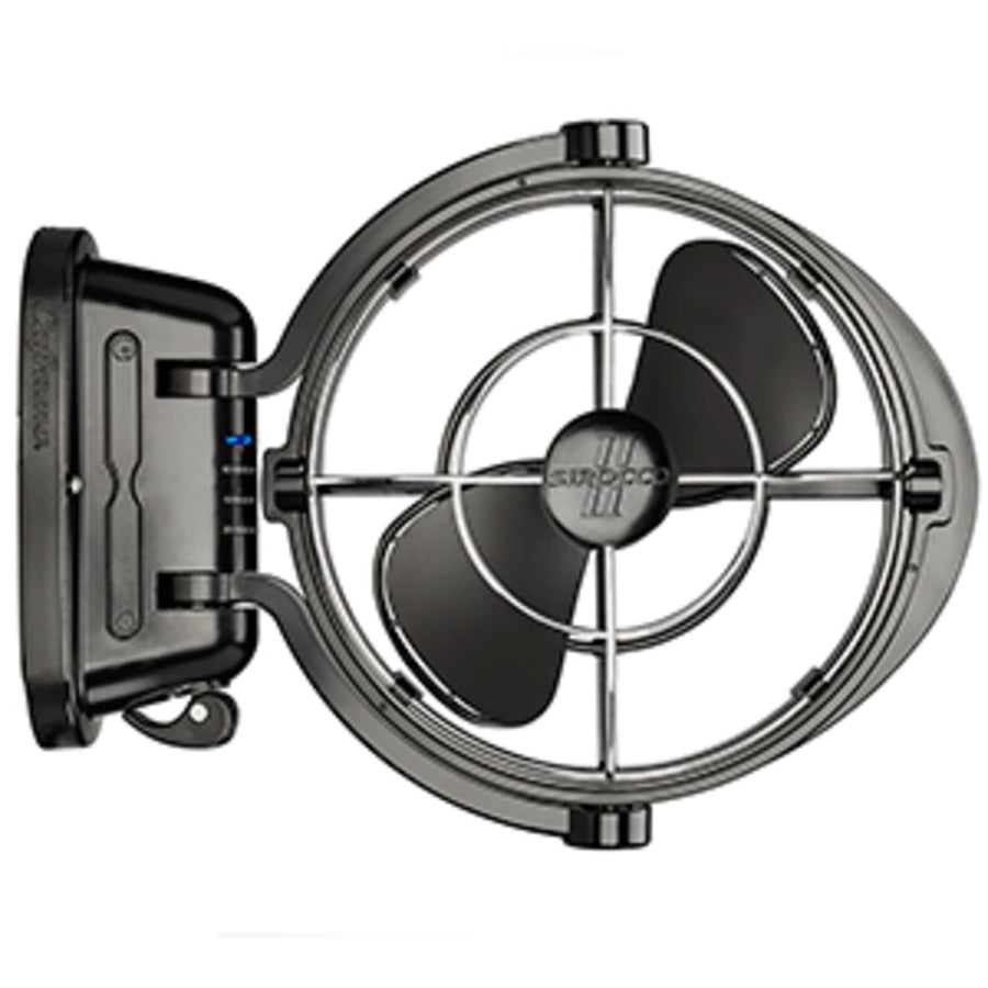 Caframo Sirocco Ii 3-speed 7 Gimbal Fan - Black - 12-24v
