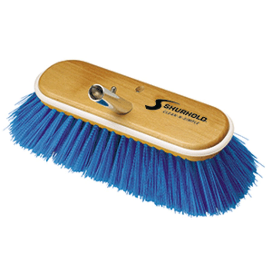 Shurhold 10 Extra-soft Deck Brush - Blue Nylon Bristles