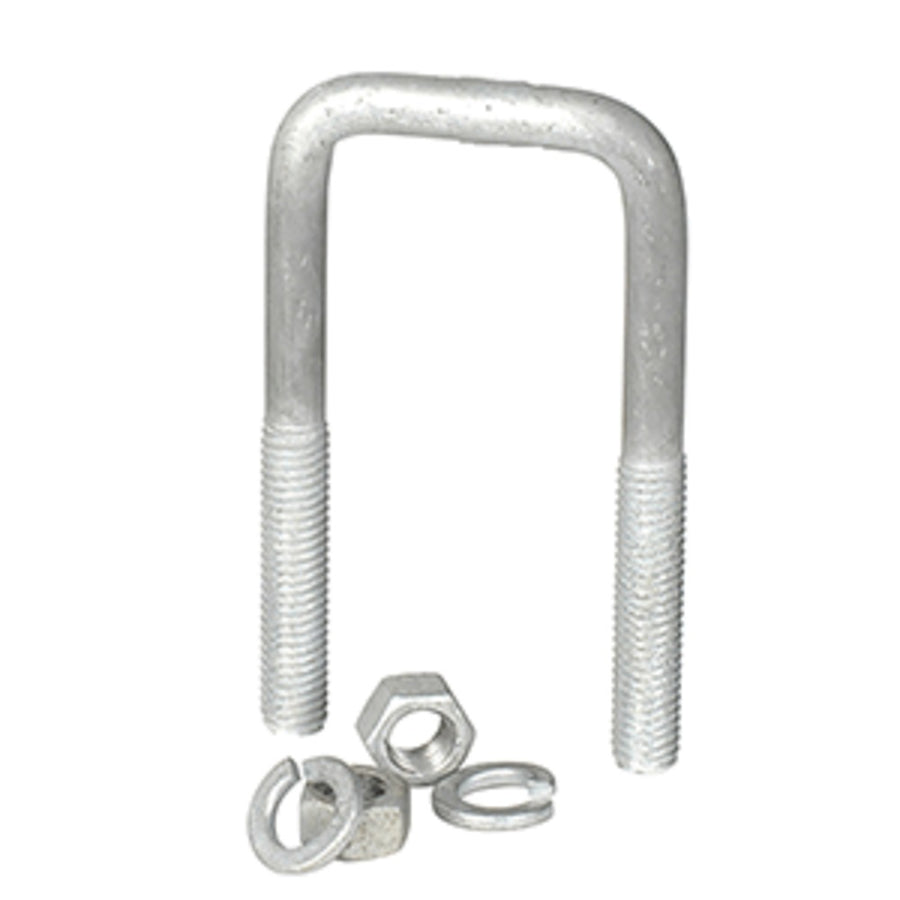 C.e. Smith Galvanized U-bolt 7/16-14 X 1-9/16 X 3-9/16 Square Bend