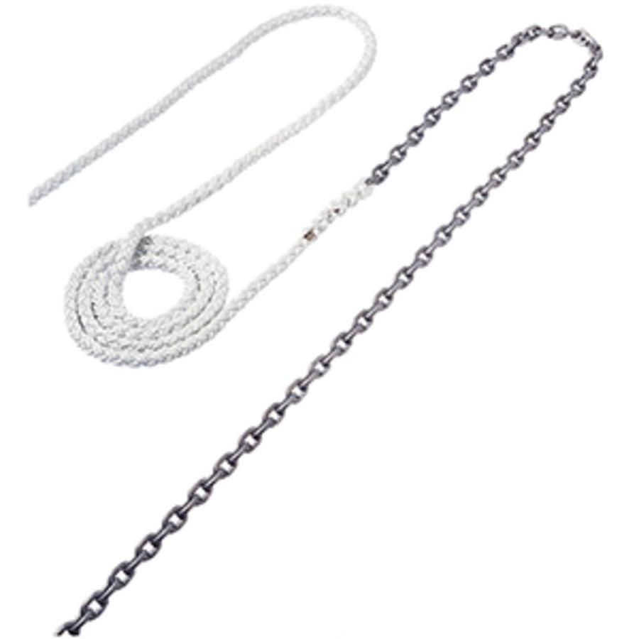 Maxwell Anchor Rode - 18'-5/16 Chain To 200'-5/8 Nylon Brait