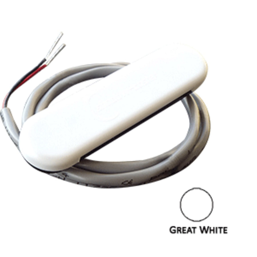 Shadow-caster Courtesy Light W/2 Lead Wire - White Abs Cover - Great White - 4-pack