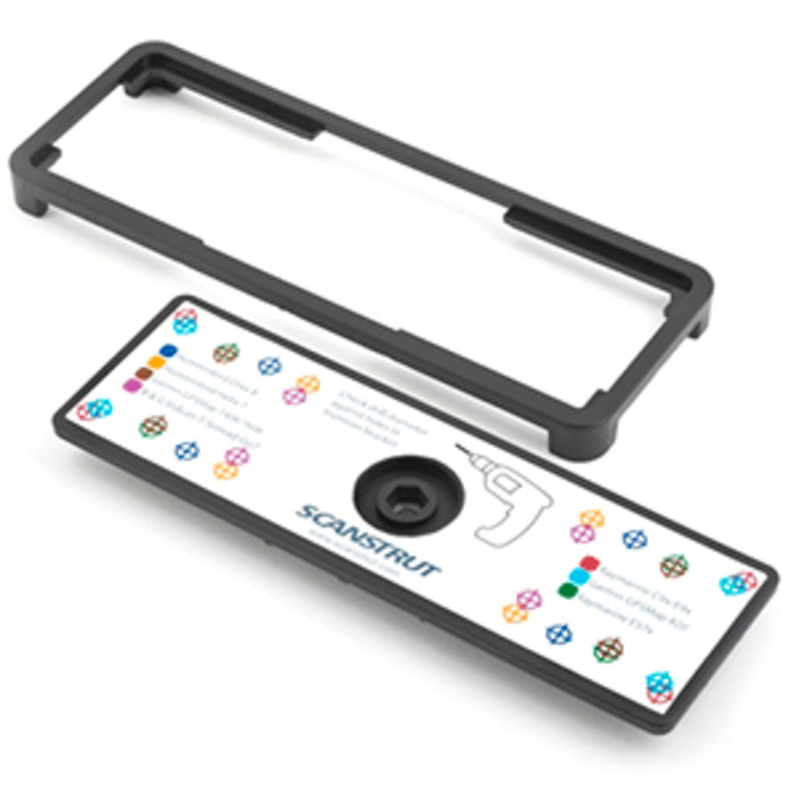Scanstrut Rokk Universal Self-drill Top Plate - Suits A Wide Range Of Marine Displays