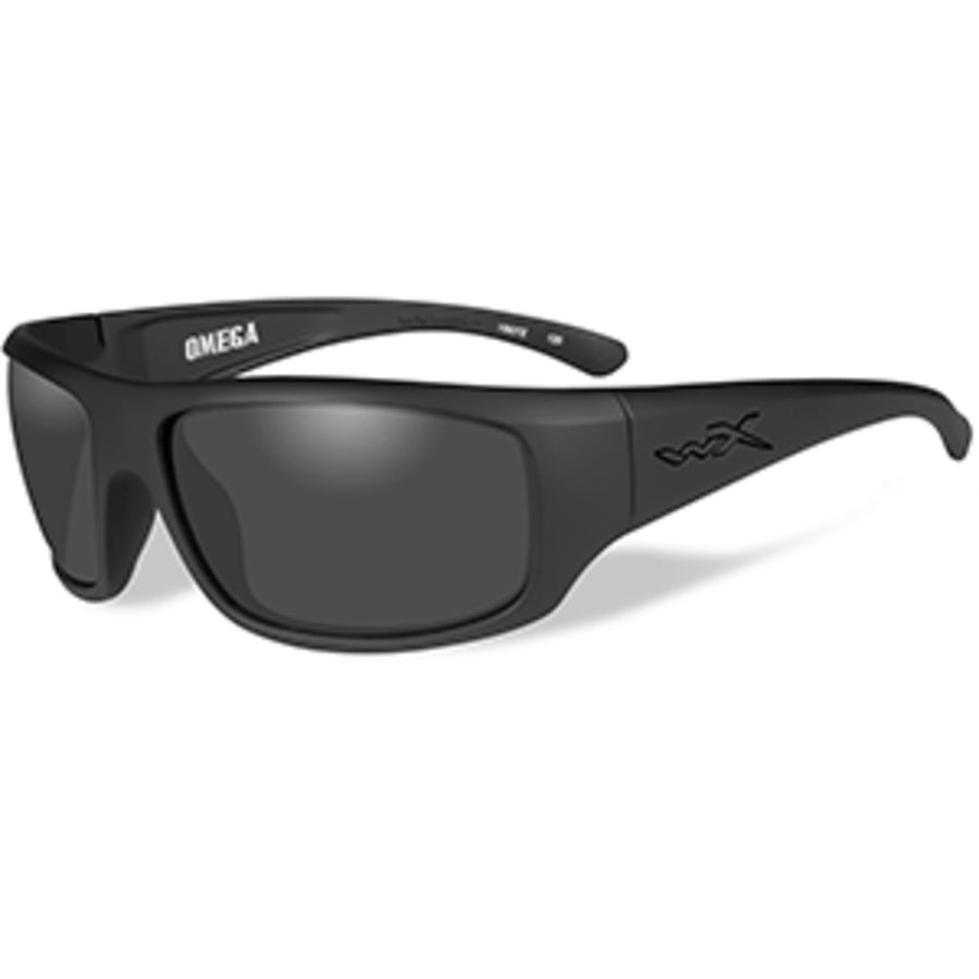 Wiley X Omega Sunglasses - Smoke Grey Lens - Matte Black Frame
