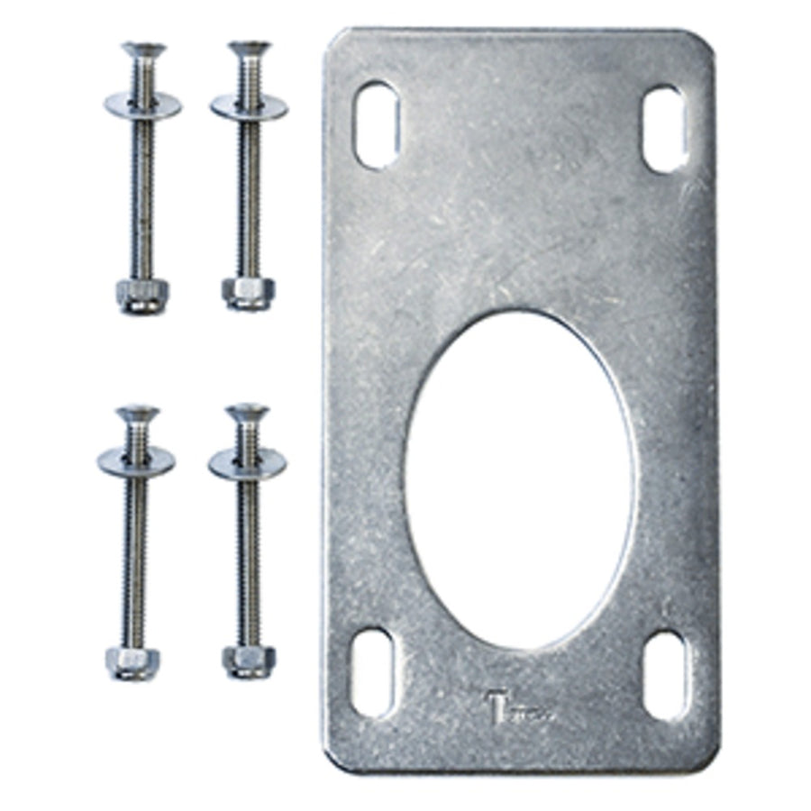 Tigress Large Gunnel Mount Backing Plates F/88506 Outrigger Holder - Pair