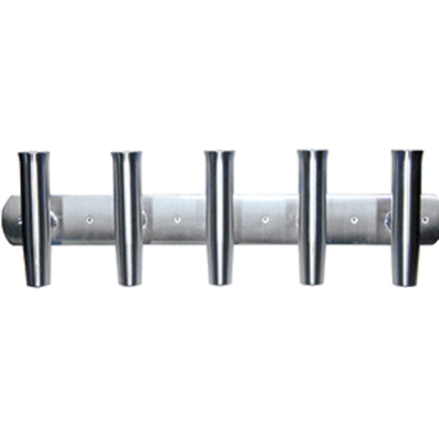 Tigress 5 Rod Aluminum Transom Mount Rod Holder - 35