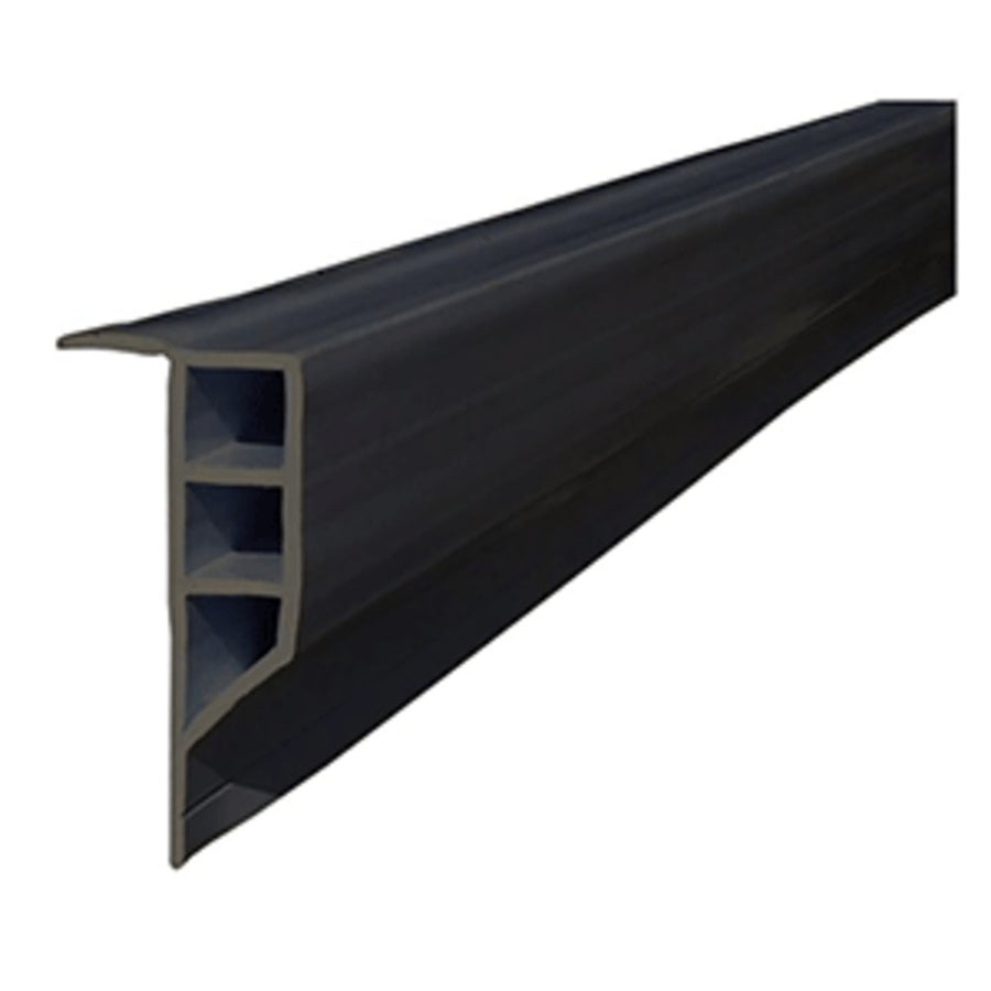 Dock Edge Standard Pvc Full Face Profile - 16 Roll - Black