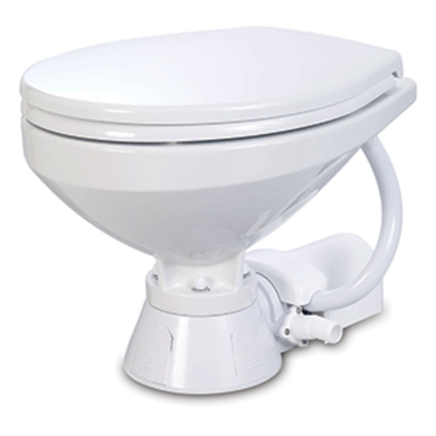Jabsco Electric Marine Toilet - Regular Bowl W/soft Close Lid - 12v