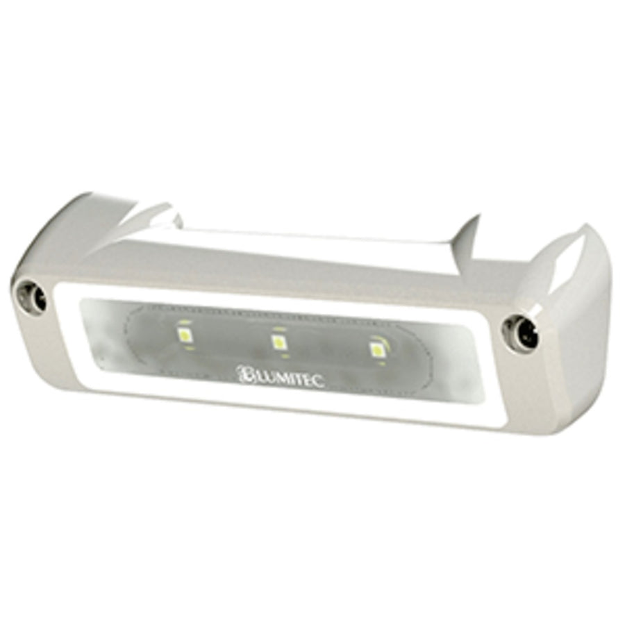 Lumitec Perimeter Light - White Finish - White/blue Dimming