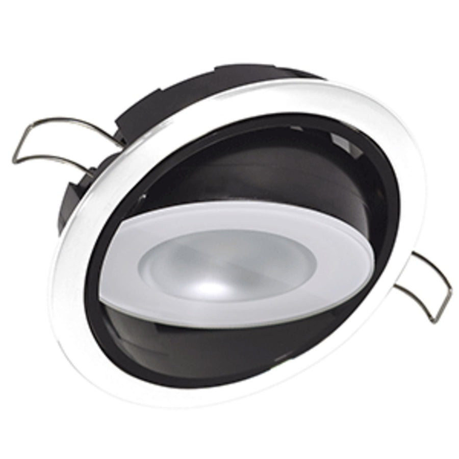Lumitec Mirage Positionable Down Light - Spectrum Rgbw Dimming - White Bezel