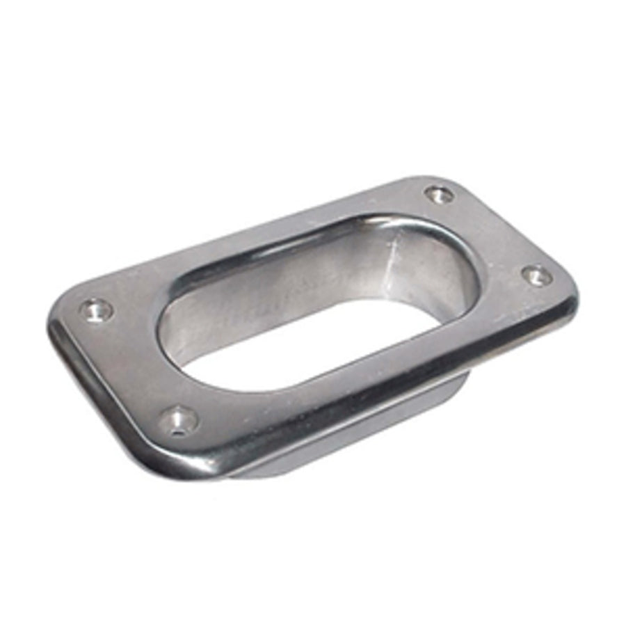 Whitecap Hawse Pipe - 316 Stainless Steel - 4 X 2