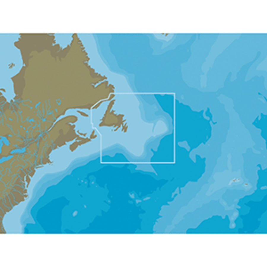 C-map Nt+ Na-c204 Newfoundland & The Grand Banks - Fp-card Format