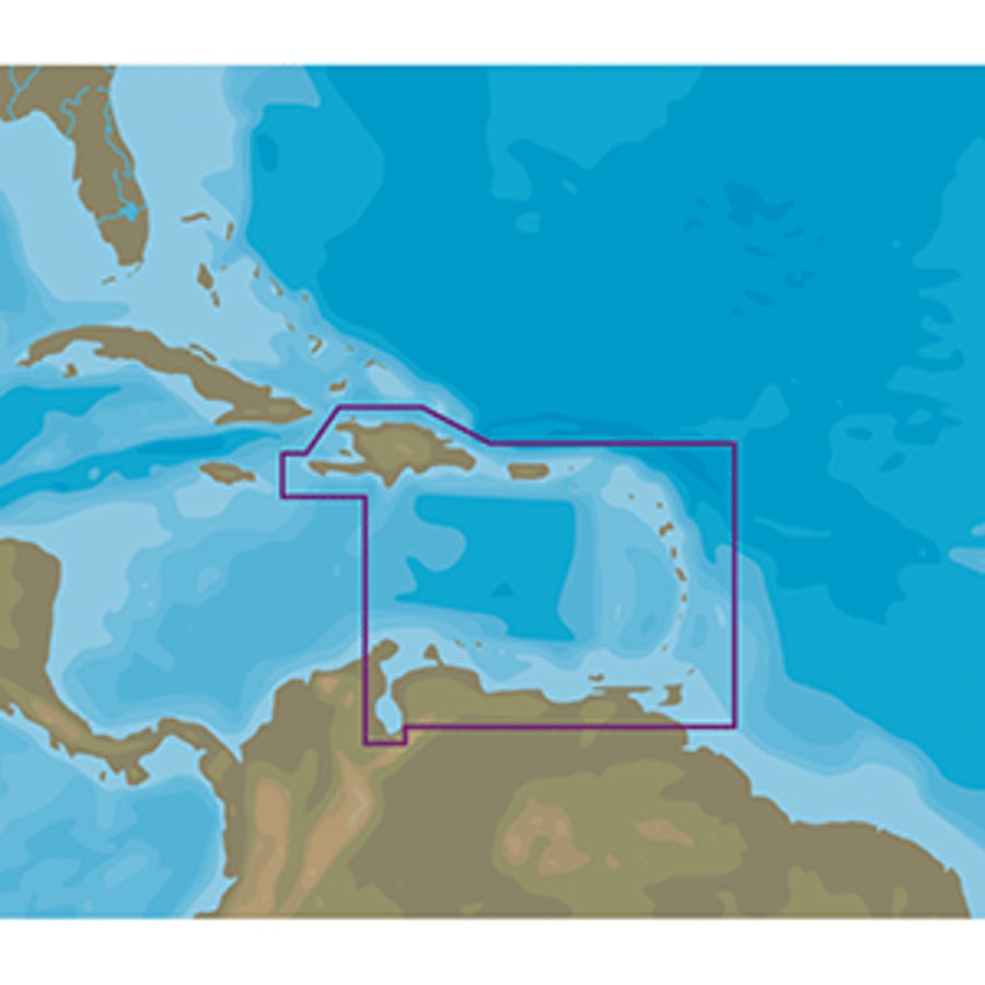 C-map Nt+ Na-c510 Eastern Caribbean Sea - C-card Format
