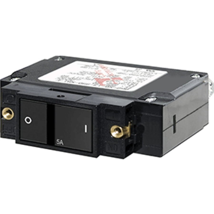 Blue Sea 7540 C-series Flat Rocker Circuit Breaker - Single Pole - 5a