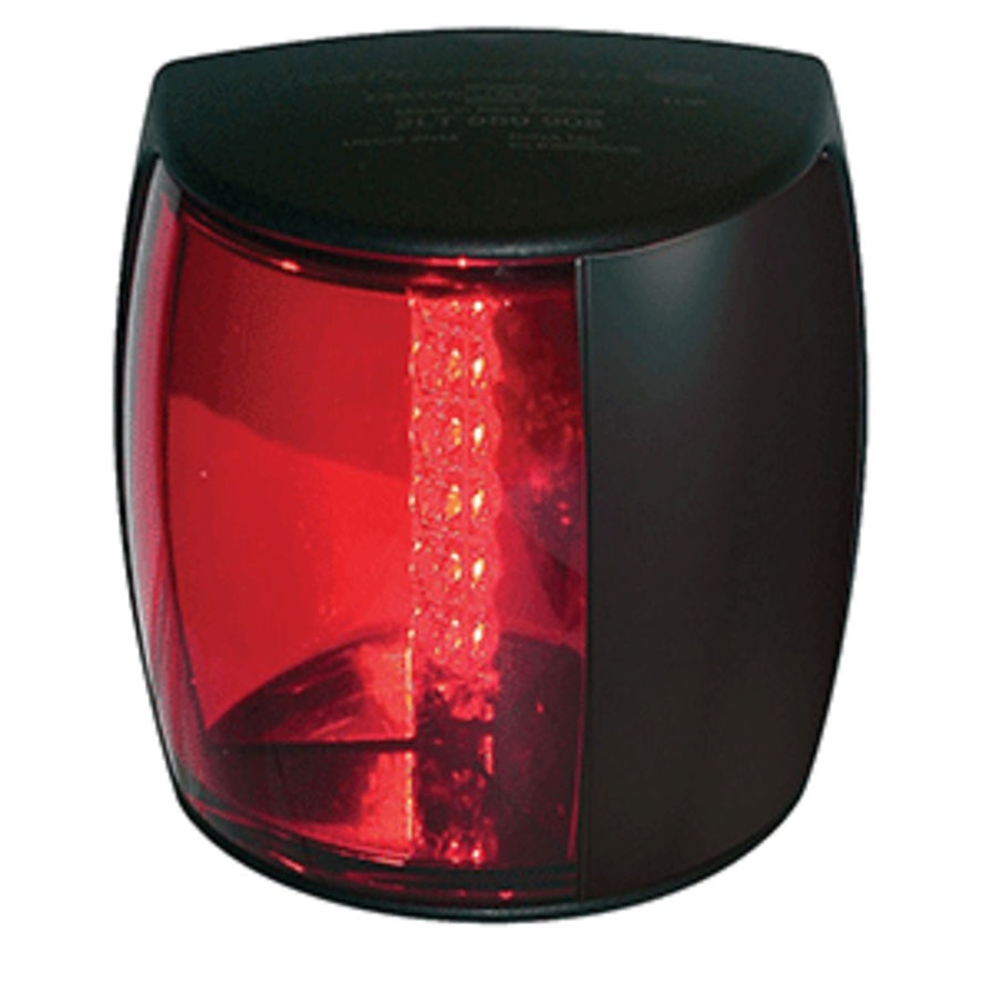 Hella Marine Naviled Pro Port Navigation Lamp - 3nm - Red Lens/black Housing