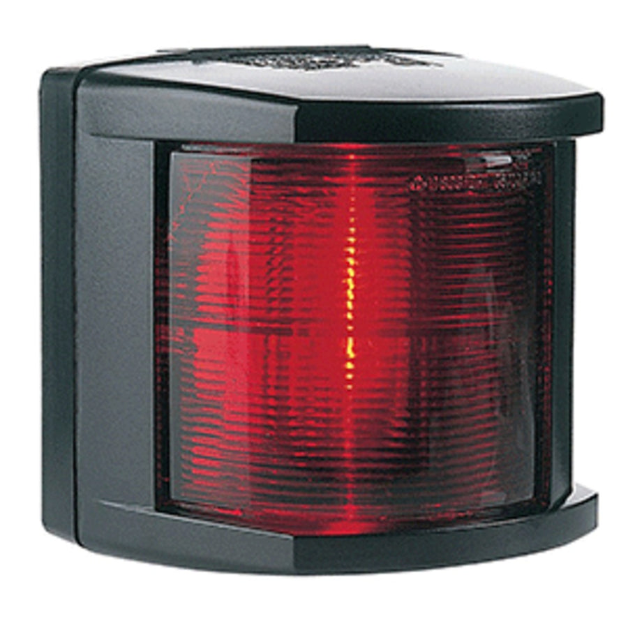 Hella Marine Port Navigation Light - Incandescent - 2nm - Black Housing - 12v