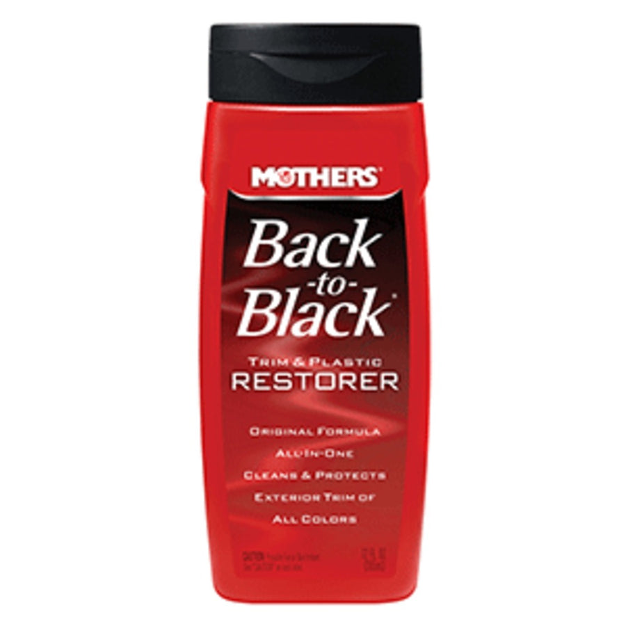 Mothers Back-to-black® Trim & Plastic Restorer - 12oz