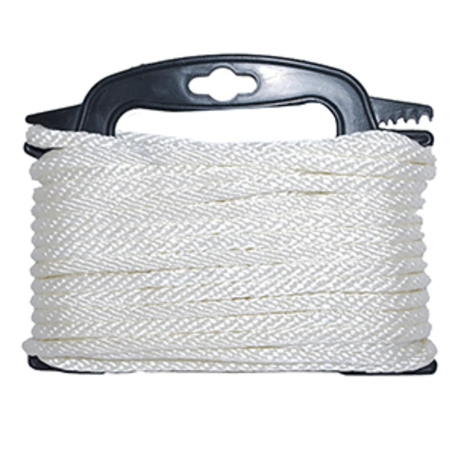 Attwood Braided Nylon Rope - 3/16 X 100 - White