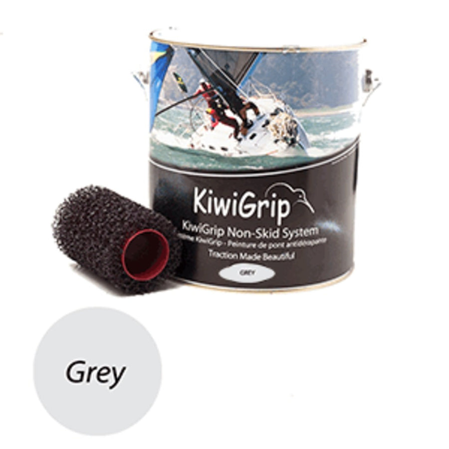 Kiwigrip 4 Liter Can - Grey W/4 Roller